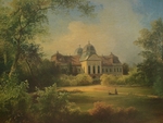 Brodszky, Sándor - Schloss Gödöllö betrachtet vom Unteren Garten