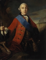 Unbekannter Künstler - Porträt des Zaren Peter III. von Russland (1728-1762)