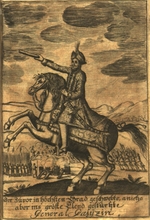 Unbekannter Künstler - Porträt von Fürst Wassili Wassiljewitsch Golizyn (1643-1714)