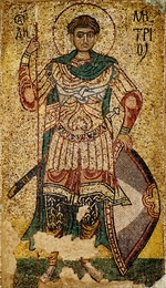 Byzantinischer Meister - Der heilige Demetrios von Saloniki