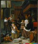 Steen, Jan Havicksz - Das St.-Nikolaus-Fest