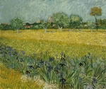 Gogh, Vincent, van - Feld mit Blumen in der Nähe von Arles