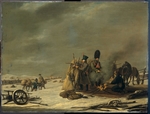 Hari, Johannes - Nachtlager bei Molodetschno am 4. Dezember 1812