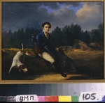 Desarnod, Auguste-Joseph - Porträt von Nikita Wsewolschski (1799-1862), Gründer der Literatur- und Theatergemeinschaft Grüne Lampe