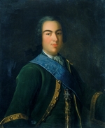 Unbekannter Künstler - Porträt von Fürst Iwan Alexejewitsch Dolgoroukow (1708-1739)