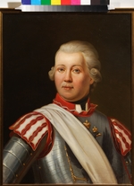 Unbekannter Künstler - Porträt von Graf Valentin Platonowitsch Mussin-Puschkin (1735-1804)