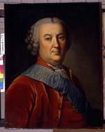 Serdjukow, Grigori - Porträt von Admiral Iwan Lukianowitsch Talysin (1700-1777)
