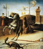 Bellini, Giovanni - Das Drachenwunder des heiligen Georg