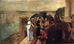 Degas, Edgar - Semiramis baut Babylon