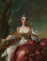 Nattier, Jean-Marc - Madame de Maison-Rouge als Diana