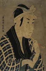 Sharaku, Toshusai - Schauschauspieler Matsumoto Koshiro IV. als Fischhändler Gorobei