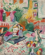 Matisse, Henri - Interieur mit lesendem Mädchen