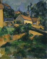 Cézanne, Paul - Straßenkurve in Montgeroult