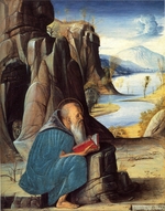 Vivarini, Alvise - Lesender heiliger Hieronymus