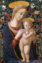 Pesellino, Francesco di Stefano - Madonna und Kind
