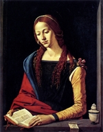 Piero di Cosimo - Bildnis einer Frau als Maria Magdalena