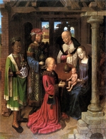 Niederländischer Meister - Die Anbetung der Könige