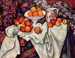 Cézanne, Paul - Stilleben mit Äpfel und Orangen