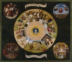 Bosch, Hieronymus - Die Sieben Todsünden und Die vier letzten Dinge