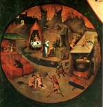 Bosch, Hieronymus - Die Sieben Todsünden und Die vier letzten Dinge. Detail