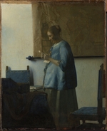 Vermeer, Jan (Johannes) - Briefleserin in Blau