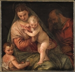 Veronese, Paolo - Die Heilige Familie mit dem Johannesknaben