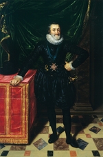 Pourbus, Frans, der Jüngere - Porträt von Heinrich IV., König von Frankreich (1553-1610)