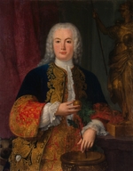 Unbekannter Künstler - Porträt von König Peter III. von Portugal als Infant