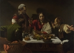 Caravaggio, Michelangelo - Das Abendmahl in Emmaus