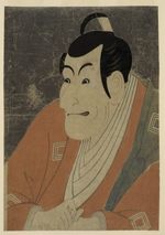 Sharaku, Toshusai - Schauschauspieler Ichikawa Ebizo (Danjuro VI) als Takemura Sadanoshin im Stück Koinyobo Somewake Tazuna