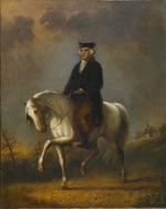 Miller, Alfred Jacob - George Washington auf dem Landsitz Mount Vernon