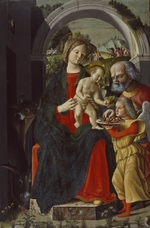 Carrari, Baldassarre, der Jüngere - Die Heilige Familie mit Engel