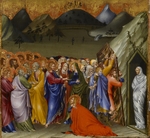 Giovanni di Paolo - Die Auferweckung des Lazarus