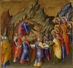 Giovanni di Paolo - Die Grablegung Christi