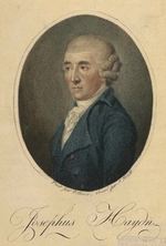 Unbekannter Künstler - Porträt von Komponist Joseph Haydn (1732-1809)