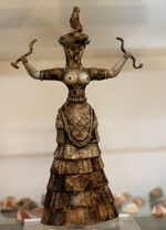 Kultur der Bronzezeit - Die Schlangengöttin