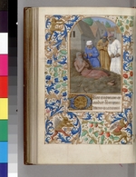 Fouquet, Jean (Werkstatt) - Hiob und seine Freunde (Das Stundenbuch)