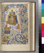 Fouquet, Jean (Werkstatt) - Gnadenstuhl (Das Stundenbuch)