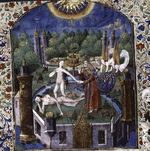 Maître François - Die Erschaffung Evas aus Adams Rippe (Aus De cleres et nobles femmes von Giovanni Boccaccio)