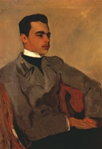 Serow, Valentin Alexandrowitsch - Bildnis Nikolai Fürst Jussupow, Graf Sumarokow-Elston (1883-1908)