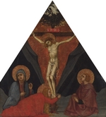 Andrea di Bartolo - Die Kreuzigung mit  Madonna, Johannes dem Täufer und Maria Magdalena