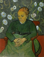 Gogh, Vincent, van - Porträt von Madame Roulin (La Berceuse)