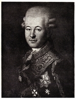 Unbekannter Künstler - Porträt von Semjon Soritsch (1745-1799), Favorit der Kaiserin Katharina II.