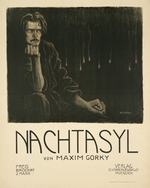 Wachtel, Wilhelm - Plakat für Theaterstück Nachtasyl von M. Gorki