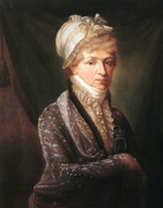 Unbekannter Künstler - Porträt von Fürstin Natalia Petrowna Golizyna (1741-1837)