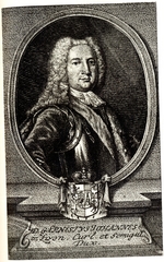 Unbekannter Künstler - Porträt von Ernst Johann von Biron (1690-1772), Herzog von Kurland und Semgallen