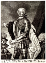 Unbekannter Künstler - Porträt von Anton Ulrich Prinz von Braunschweig-Wolfenbüttel (1714-1774)