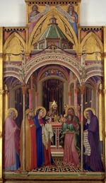 Lorenzetti, Ambrogio - Die Darbringung Christi im Tempel