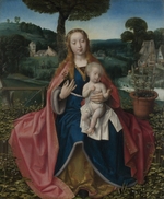 Provost (Provoost), Jan - Madonna mit dem Kind in einer Landschaft