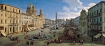 Wittel (Vanvitelli), Caspar Adriaensz. van - Die Piazza Navona in Rom